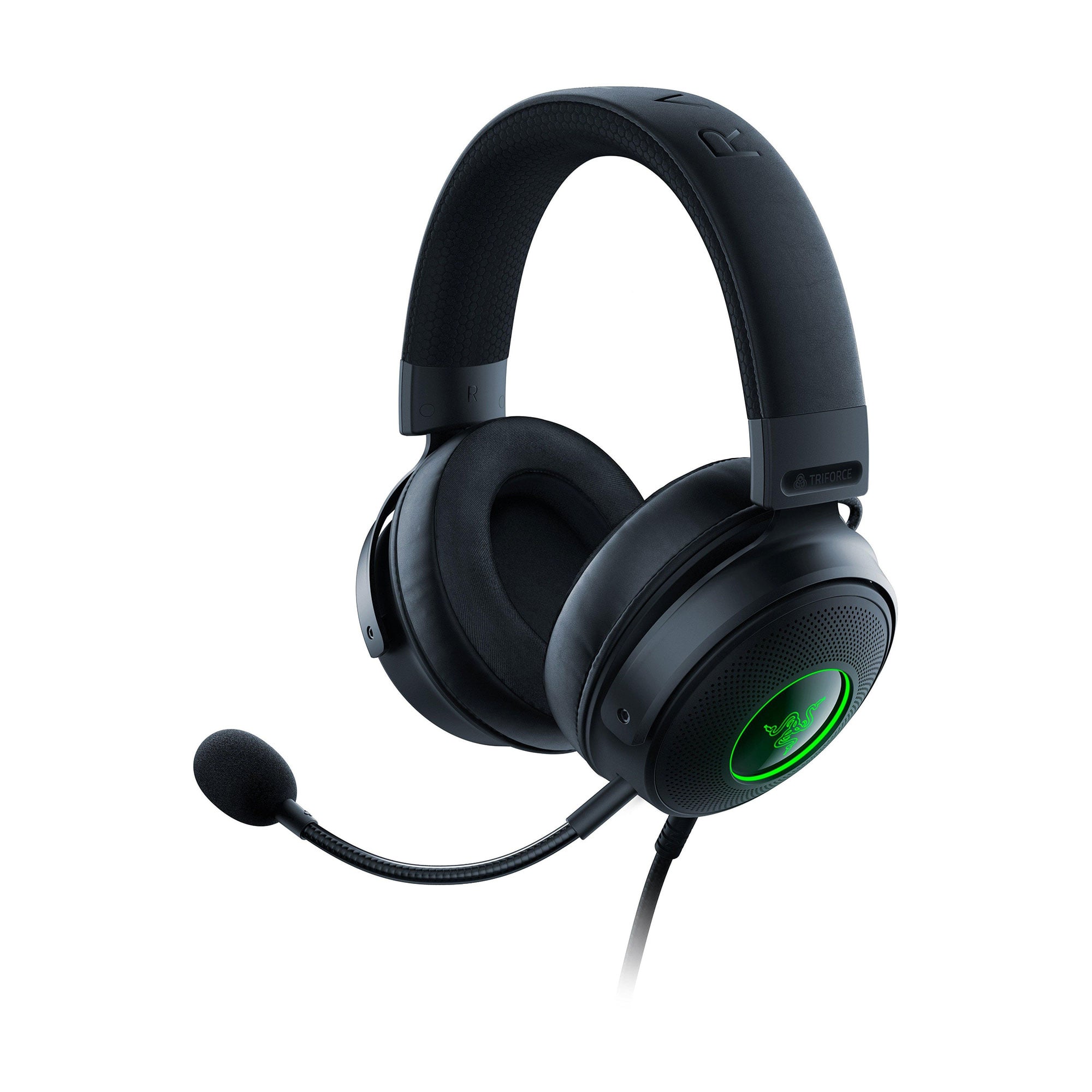 Ігрова гарнітура дротова Razer Kraken V3 USB-A чорна (RZ04-03770200-R3M1)
